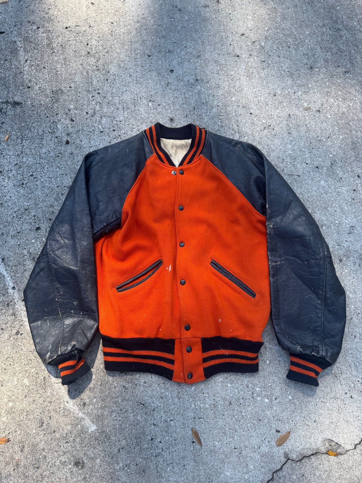 1940s Speedline Varsity Jacket Medium