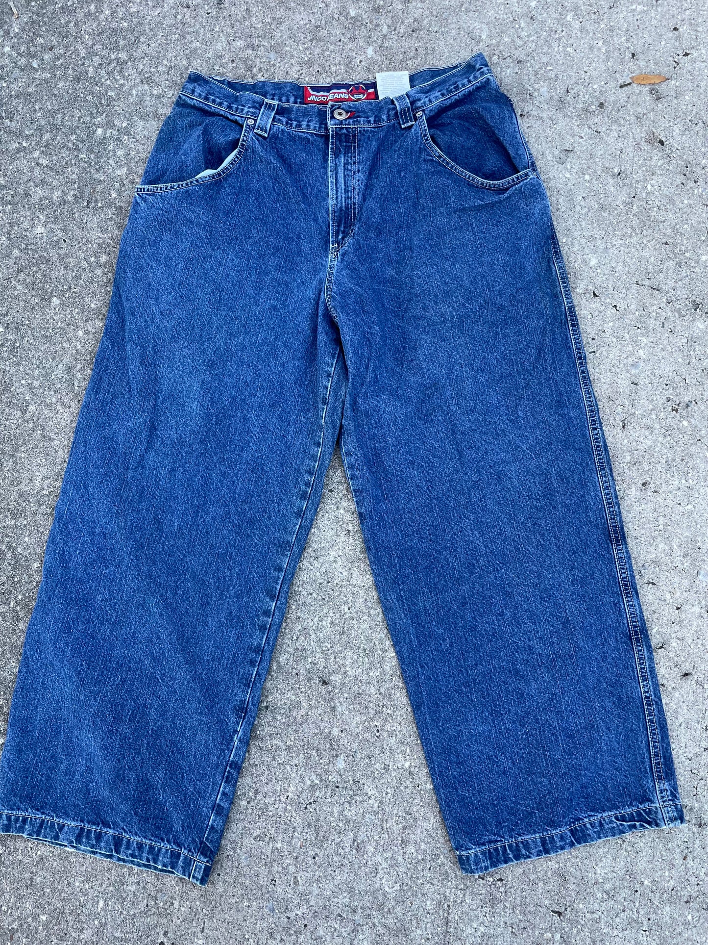 1990s JNCO Flaming Skull 38x32